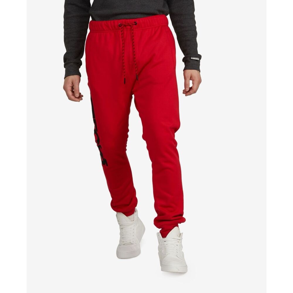 Ecko unltd Men's Track Em Down‎ Joggers - Red Size M